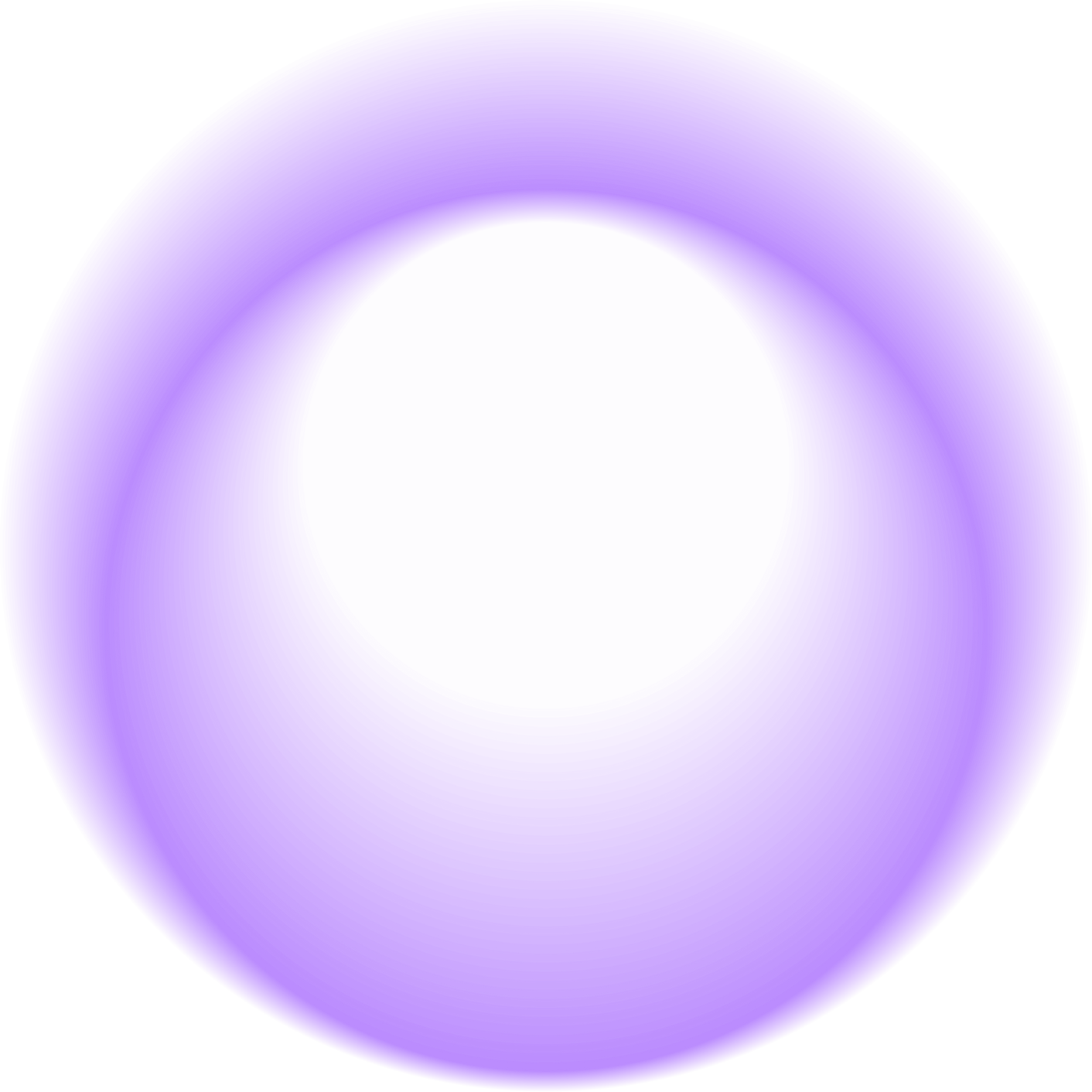 Blurred aura Gradient circle