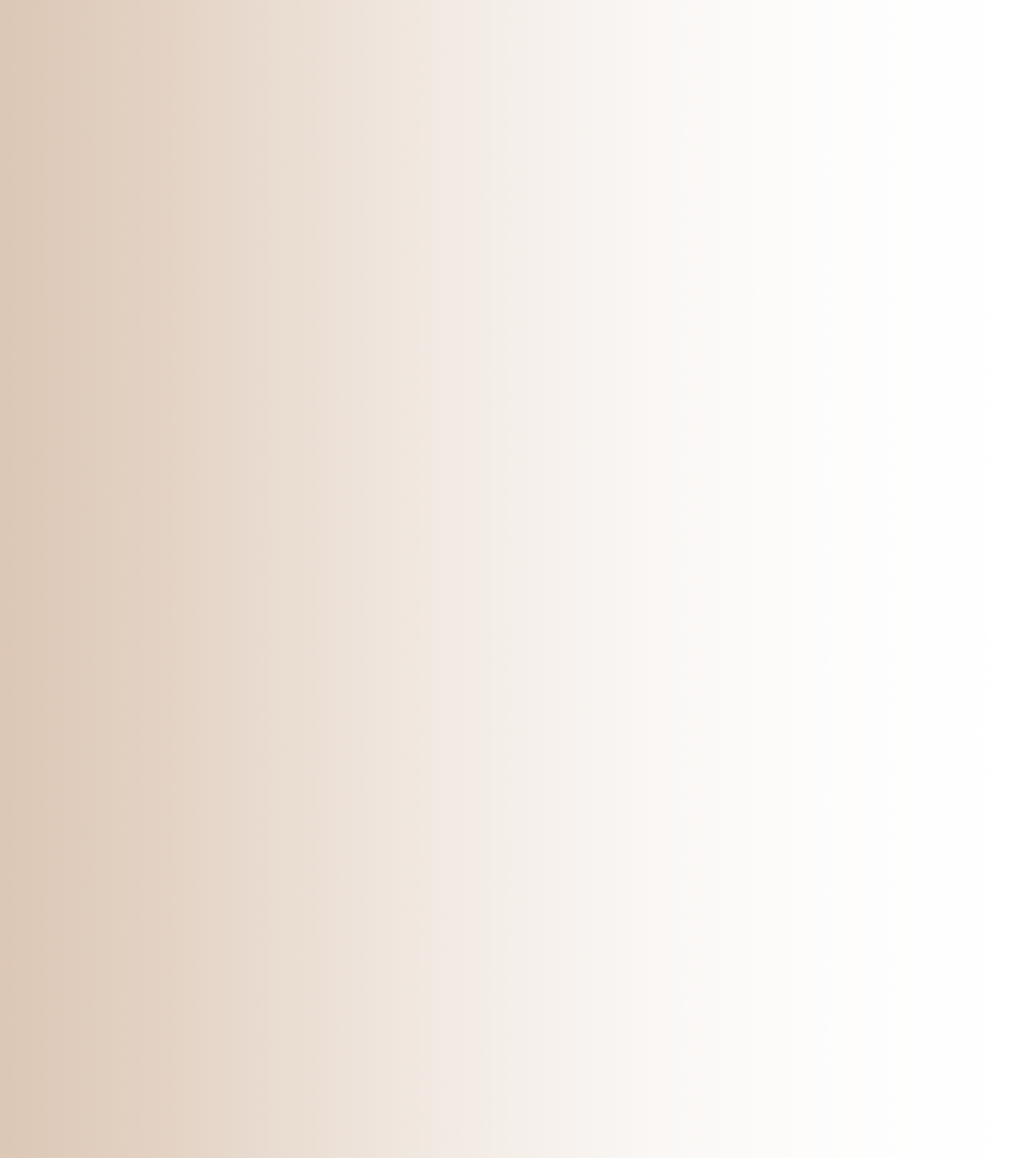 Beige Colored Overlay Gradient Transparent